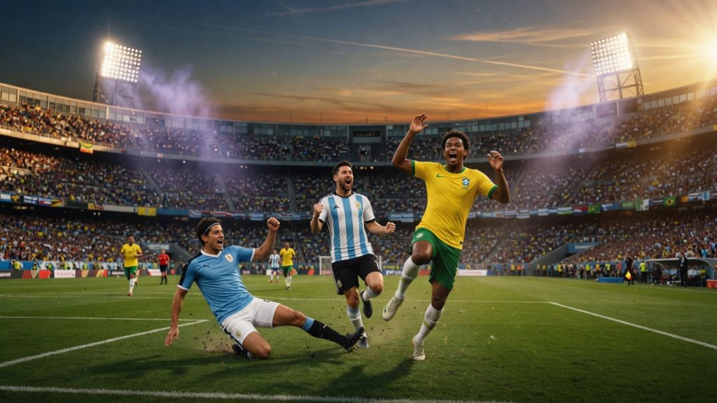 A influência do futebol sul-americano no mundo