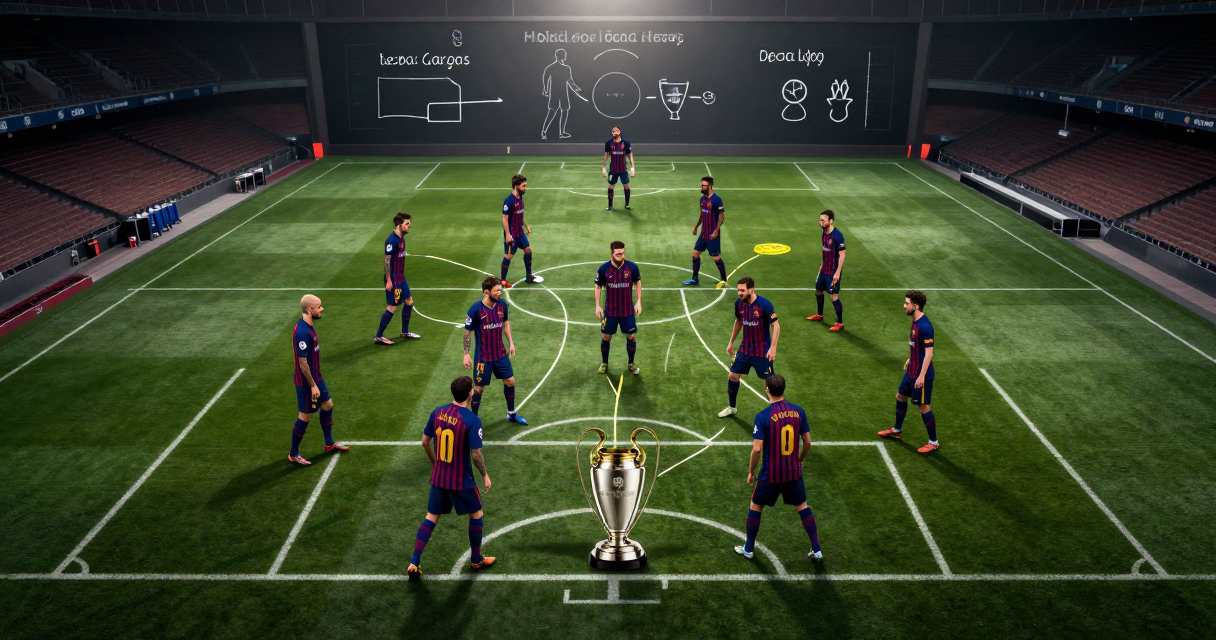 Times que dominaram temporadas históricas — O Barcelona de Guardiola e a revolução tática de 2009 Times que dominaram temporadas históricas — O Barcelona de Guardiola e a revolução tática de 2009